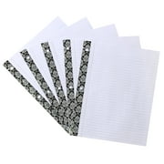 Studio C Hot to Trot Reinforced Filler Paper, 10.5" x 8", College Ruled, 80 Sheets in Each Individual Package, 8 Packs