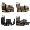 thumbnail image 4 of Dream Lifestyle Valentine Ribbon,DIY Valentines Day Ribbon Decor for Gifts,Hot Stamping Black Gold Ribbon for Gift Wrapping,Happy Valentine's Day Decorations Party Ribbon1 Roll, 4 of 8