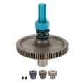 thumbnail image 1 of Ensamblaje de engranajes de metal, conjunto de engranajes deslizantes precisos de bajo ruido usable para autos 1/10 RC LHCER Descripción de la referencia, 1 of 8