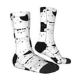 thumbnail image 4 of Yiaed Doodle Cute Cat Print Great elasticity Crew Socks Sports socks for Men and Women, 4 of 5