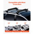 thumbnail image 2 of VEVOR Roof Rack Pads for Crossbar 88lbs Load Capacity for Kayak Canoe Surfboard, 2 of 9