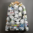 thumbnail image 4 of Pochacco Hoodie 3D Print Pullover Hooded Long Sleeve Sweatshirts Tops Blouse with Pocket for Mens Womens, 4 of 8