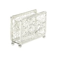thumbnail image 5 of facefd Creative Tabletop Napkin Holder Tissue Holder for Dining Table Decoration Argent, 5 of 5
