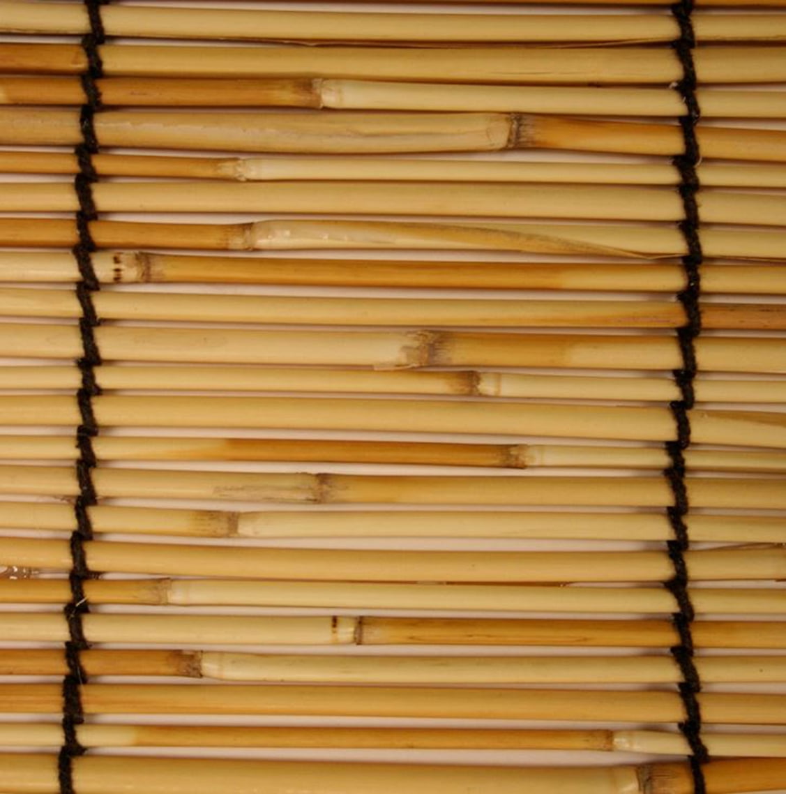 Radiance Cordless Blinds, Waterproof Bamboo Blinds for Porch and Patio, Natural Brown, 60" W x 72" L