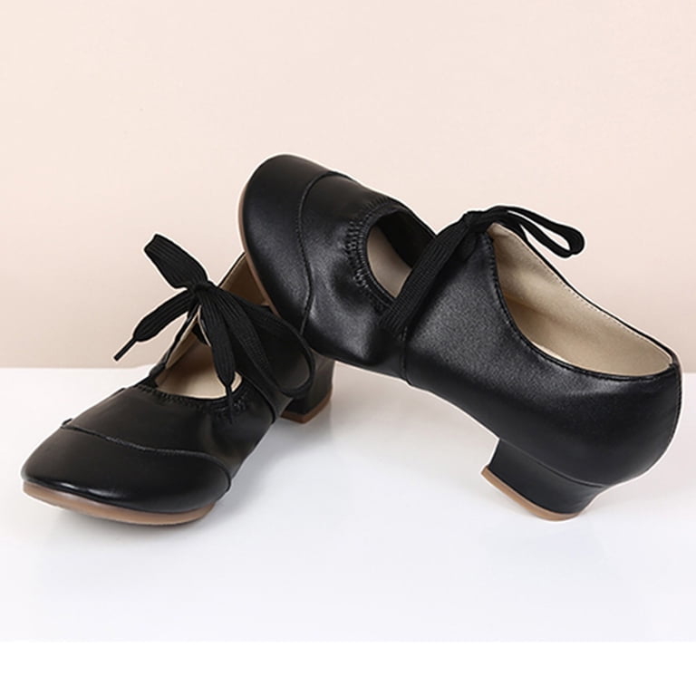Misu Women's Closed Toe Latin Dance Shoes - 2.3" Heel With Suede Sole For Salsa, Tango, Ballroom
