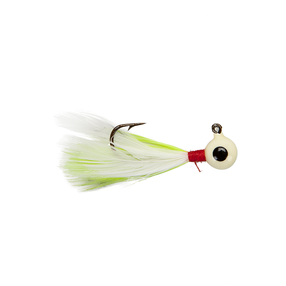 Great for Crappie Lindy Little Nipper Jig Hand-Tied Fishing Lure Pack of 2 Trout and Walleye 