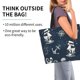 thumbnail image 2 of Balery Vintage Marine Bolsa Tote Estilo Estético con Cremalleras, Bolsa de Hombro, Bolsa de Compras Grande y Plegable, 2 of 8
