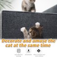 thumbnail image 4 of BeesClover Cat Scratching Mat, Cat Scratch Pad with Backing Adhesive, Trimmable Self-adhesive Carpet Mat, Cat Floor Scratching Pad for Indoor Sofa, Nests, 4 of 8