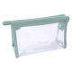 thumbnail image 1 of Estuche transparente, bolso grande para almacenamiento de útiles, verde, 1 of 2
