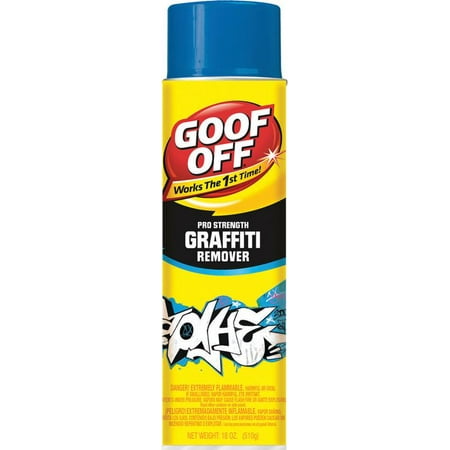 Goof Off Graffiti Remover Aerosol Spray, 18 Oz.