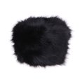 thumbnail image 1 of EeaseMX Gorro de piel sintética para invierno, cálido, a la moda, con orejeras de esquí esponjosas y para clima frío, para niñas y mujeres (negro), 1 of 7