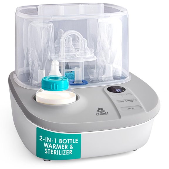 Calentador de biberones y secador esterilizador Lil' Jumbl 2 en 1