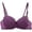 Purple, variant on Bras for Women,Glossy Lace Bra for Small Chest Cute Thin Underwear Gather Push Up Enhancer,Sports Bras for Women,Black,B