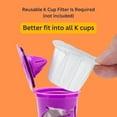 thumbnail image 2 of 100Pcs Disposable Cups Coffee Filters Paper Pods Replacement For K-Cup Filter Us, 2 of 6