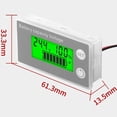 thumbnail image 4 of Flexible Voltage Tester LCD Digital Meter for DC8100V Battery Capacity, 4 of 7
