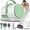 Pearl Green, variant on AIRROBO Dog Grooming Kit, 7in1 Dog Grooming Vacuum , 11000Pa Super Suction for Pet Hair,Grooming Vacuum for Shedding Grooming, Low Noise,