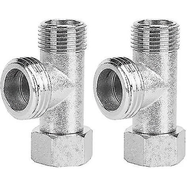 Grifo desviador YONGSHENG de 3 vías INOXIDABLE para inodoro fácil de instalar