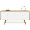 thumbnail image 3 of TemaHome 9500.402654 Brigitte Sideboard, Oak & Pure White, 3 of 8