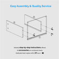 thumbnail image 4 of Ktaxon 3-Drawer Wood File Cabinet with Lock Vertical Filing Cabinet for Home Office Easy to Assemble, Rotten, 4 of 10