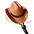thumbnail image 5 of Pet Cowboy Hat Headwear Hat for Dogs/ Festival Supplies Cowboy Hat Props Headwear Kitten Sun Hat Cap, 5 of 12
