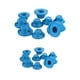 thumbnail image 5 of Rizadores de pelo de silicona Vogacara 20 rizos suaves sin calor Azul, 5 of 6
