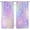 Ombre Purple Pink, variant on Rainbow Curtains 42Wx63H Inch Rod Pocket Kids Pastel Curtains Girls Cartoon Cute Colorful Sky Clouds Stars Aesthetic Art Printed Girly Princess Living Room Bedroom Window Drapes Fabric 2 Panel