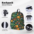 thumbnail image 4 of Goofa Christmas Gift Printed Backpack,Laptop Backpack,Durable Anti-Theft Travel Work Backpack,Water-resistant Backpack, 4 of 9