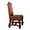 Brown, variant on 39 Inch Fabric Power Recliner with USB Port Red - Saltoro Sherpi