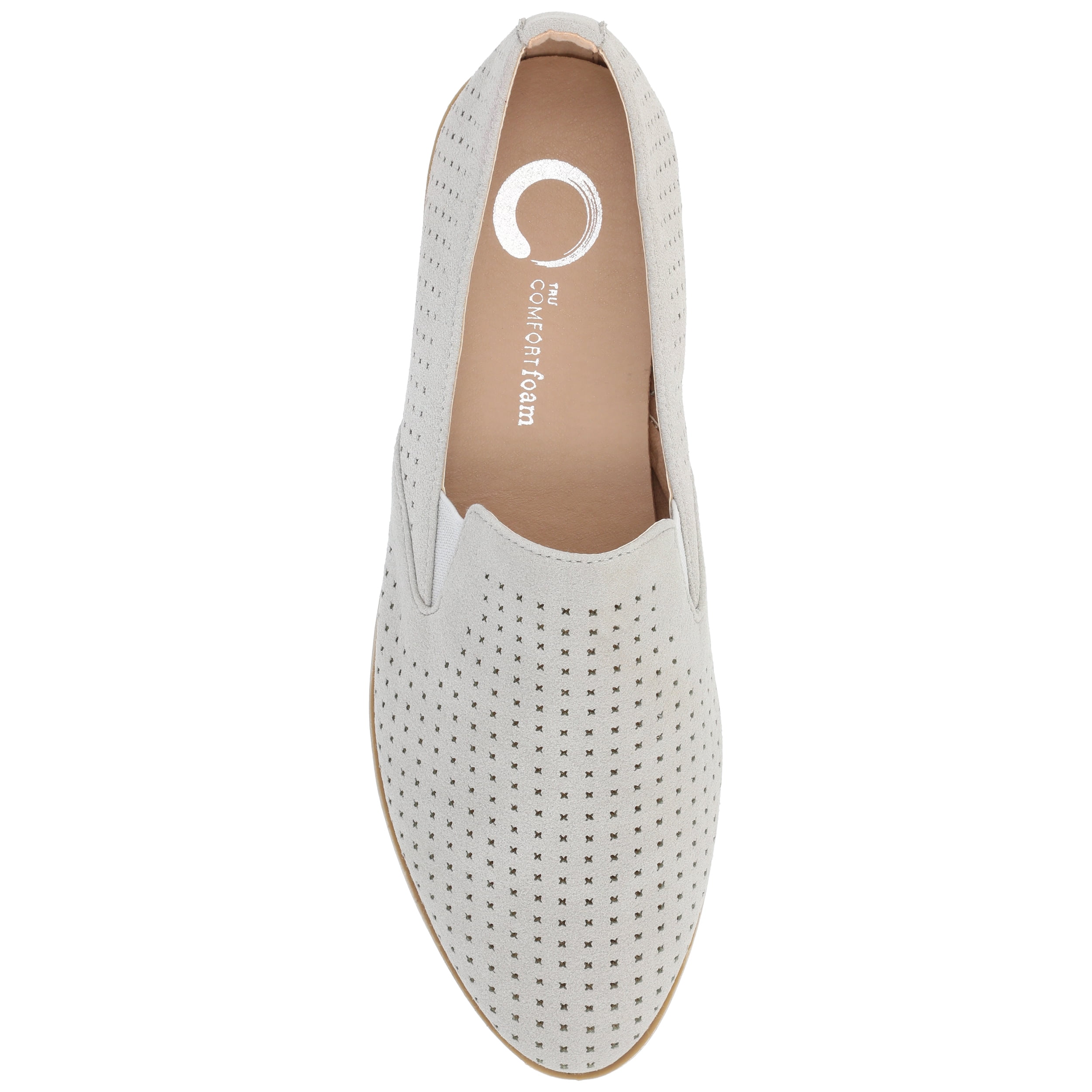 Journee Womens Lucie Slip On Almond Toe Loafer Dress Flats, Widths Available