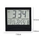 thumbnail image 2 of Reloj de viaje creativo y sencillo, reloj despertador electrónico plegable con palabra, fecha y temperatura, reloj de escritorio, 2 of 6