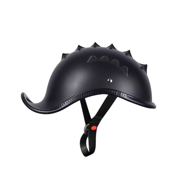 Casco Abierto para Motocicleta Perfecl Estilo Retro Negro