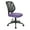 Purple, variant on Office Star Products Screen Back Armless Task Chair with Purple Mesh and Dual Wheel Carpet Casters