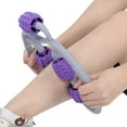 thumbnail image 4 of 360 Degree Leg Roller Massager Roller Massage Tool for Arms Legs Massage Tool Yoga Massager-(Leg Massager Purple), 4 of 5