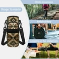 thumbnail image 4 of FOR U DESIGNS Aztec Ethnic Gemoetric Water Bottle Pouch for Women Men High School Water Bottle Bag for Teen 12-14 Boys Girls Water Bottle Carrier 8th Grade/9th Grade, 4 of 7