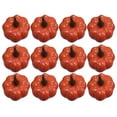 thumbnail image 2 of 12 Pcs Fall Harvest Orange / White Foam Pumpkin Artificial Pumpkins Mini Pumpkins Fall Decor Thanksgiving Table Centerpiece Halloween Decorations, 2 of 5