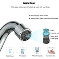 thumbnail image 4 of Foldable RV Faucet 360° Rotation Kitchen Sink Faucet Single Handle Water Taps with Cold and Hot Water Hose Copper Swivel Faucet for RV Caravan Motorhome Marine Boat Camping, 4 of 5