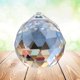 thumbnail image 2 of 2 colgantes de cristal para araña, decoración Feng Shui, prismas de bola de cristal transparente para ventanas., 2 of 7