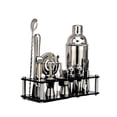 thumbnail image 1 of Coctelera De Acero Inoxidable De 17 Piezas, Juego De Barman, Juego De Herramientas De Coctelera De Acrílico Negro, Juego De Alfileres De Fruta Perfectos Para El Hogar O Las Fiestas matsuzay HA041726-02, 1 of 6