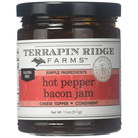 Terrapin Ridge Farms Hot Pepper Bacon Jam 11 OZ (Pack of 1) 11 OZ (Pack of