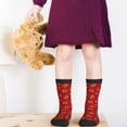 thumbnail image 5 of Naloa Gingerbread Man Kids Socks Unisex Kids and Toddlers' Crew Socks, ,1 Pairs, 5 of 5