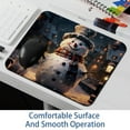 thumbnail image 6 of Snowman Desk Pad Mousepad, Square 8.3x9.8 Inch Non-Slip Rubber Bottom Printed Desk Mat, Suitable for Office and Gaming, 6 of 6