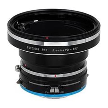 Fotodiox PG-EOS-FXRF-P-Shft Pro Lens Mount Shift Adapter - Bronica GS-1 Mount SLR Lenses To Fujifilm X-Series Mirrorless Camera Body