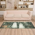 thumbnail image 2 of Yayeee Runner Rug for Bedroom 2'x6' Machine Washable Hallway Non Slip Mat, Cute Ghosts Playing, 2 of 8