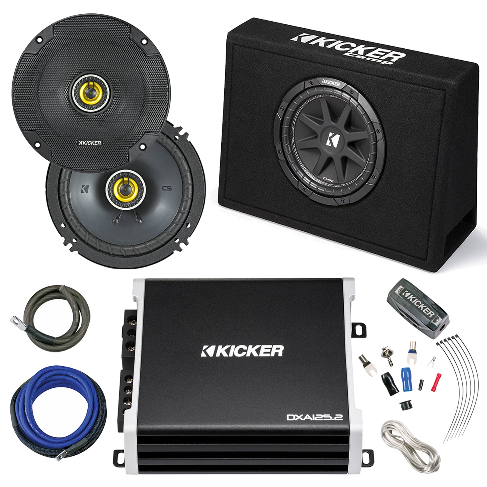 Kicker 10" CompTC 150 Watt 4 Ohm PreLoaded Subwoofer Enclosure Box