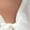 White, variant on Jaimenalin Women 2 Piece Outfits V Neck Ruffle Tie Front Blouse Tops Lounge Sets White M