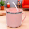 thumbnail image 1 of Phenofice Drinking Straw Kid Cup Polypropylene Pink Independent Drinking 1Pack, 1 of 8