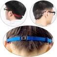 thumbnail image 2 of Bretelle de Sport Élastique Réglable Lunettes Porte-Sangle avec Bouton-Poussoir Boucle Pack de 4, 2 of 8