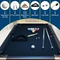 thumbnail image 6 of ChaoLink 7 Ft Billiards Table - Portable Foldable Pool Table, Full Set of Billiard Balls, Cues, Chalk & Brush, 6 of 9