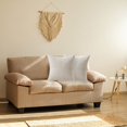 thumbnail image 4 of Decorative Throw Pillow Covers 18x18 Inch Soft Corduroy Cushion Cases for Couch Sofa Living Room Bedroom Home Decor Modern Nordic Boho Farmhouse Style, 4 of 4