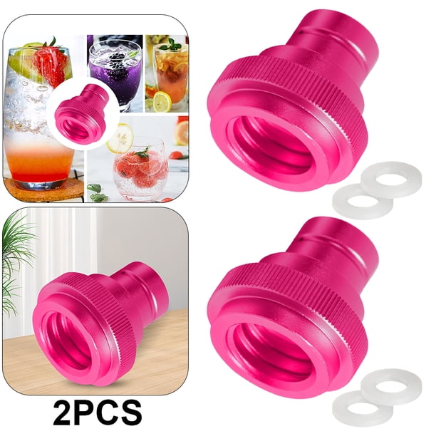 DQrwqpou Adaptador Rápido CO2 Connect SodaStream Water Carbonator Art Terra (Rose Red)
